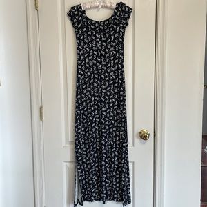 ASOS long dress printed size 2